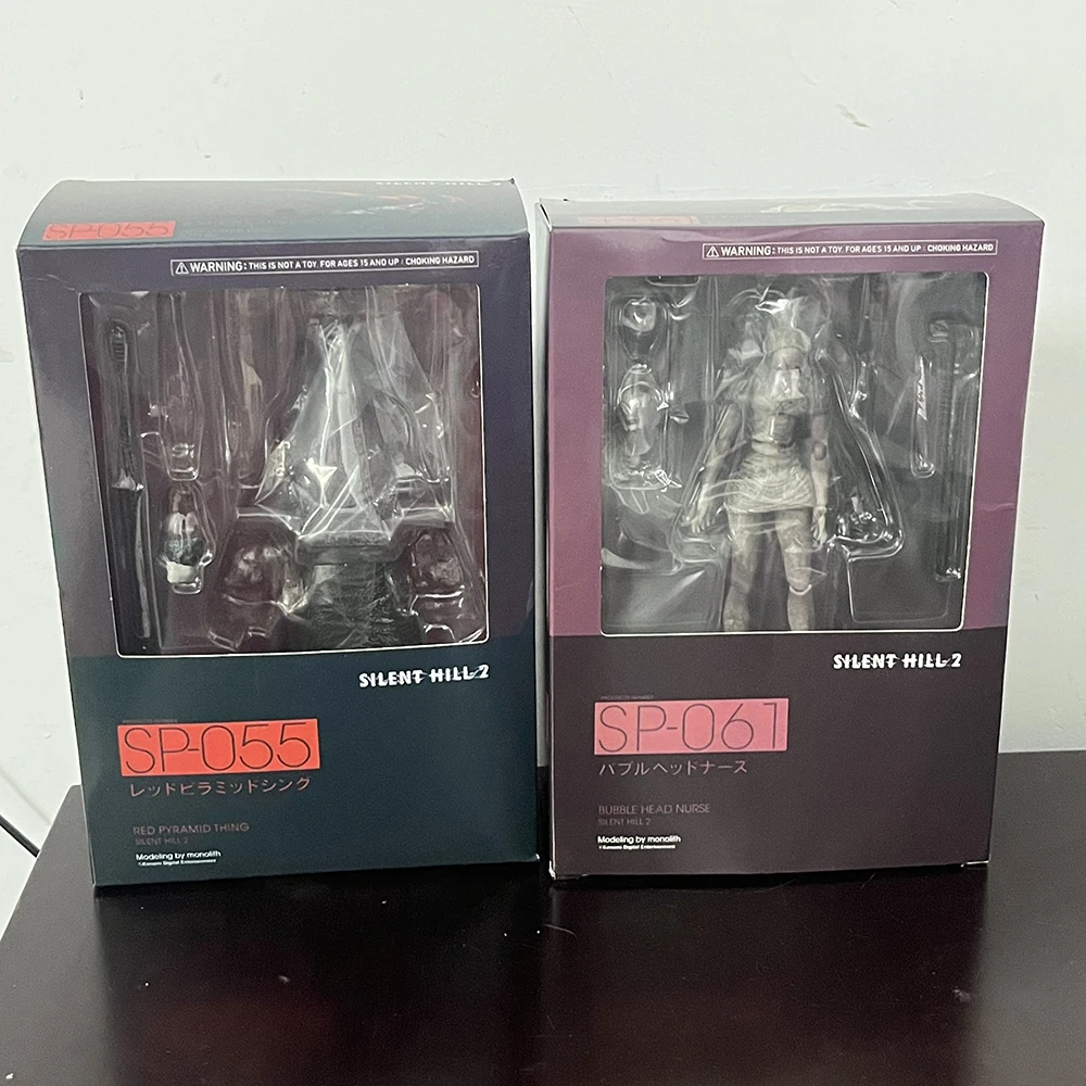 Figma Silent Hill 2 Figure Red Pyramd Thing Figma SP055 Bubble Head Nurse Sp061 Action Figure PVC Collectible Model Doll Toys