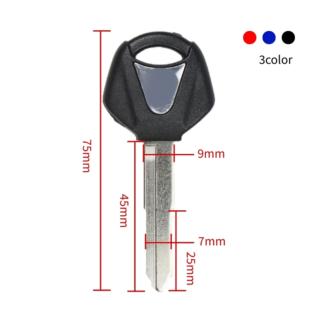 

Motorcycle Replace Uncut Key For YAMAHA YZF XJR1300 FJR1300 MT09 MT07 XJ6 TMax FZ6 FZ8 R3 R1 R6 Blank Key Motorcycle Accessories