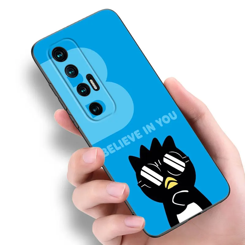 Cartoon BADBADTZ-MARU Phone Case For Xiaomi Mi 9 SE 8 10 10T 11 12 13 Lite 9T 11T 12S 12T 13T Pro 5G 11i 12X Black Cover