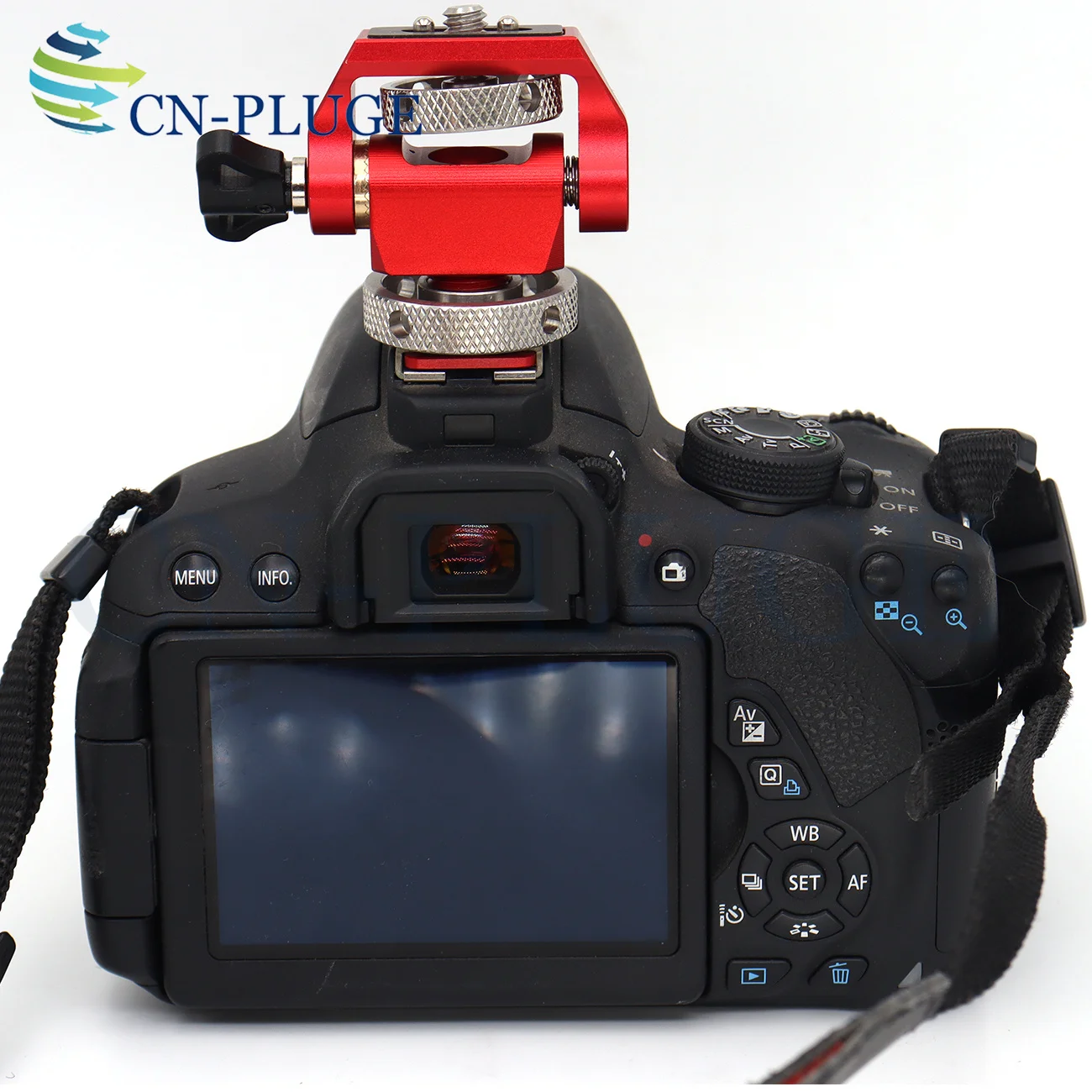 Camera on-site Monitor Stand 360 ° Rotatable and 180 ° Tilted, With Cold Shoe Stand, for 5 