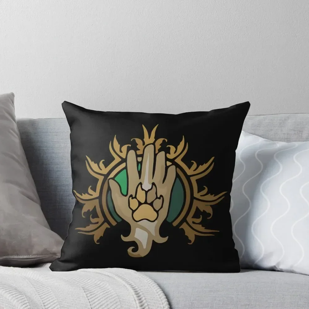 

BG3 Ranger Badge Throw Pillow Plaid Sofa christmas ornaments 2025 Pillows Aesthetic christmas decorations 2025 pillow