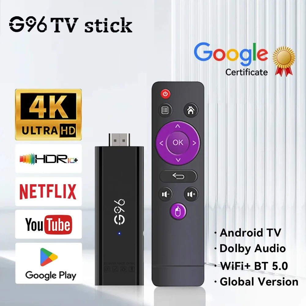 

Android13 Mini Smart TV Stick 2GB16GB Q6 4K HDR10 Bluetooth Google Assistant AllwinnerH313 Quad-core Cortex A53ATV Media Player