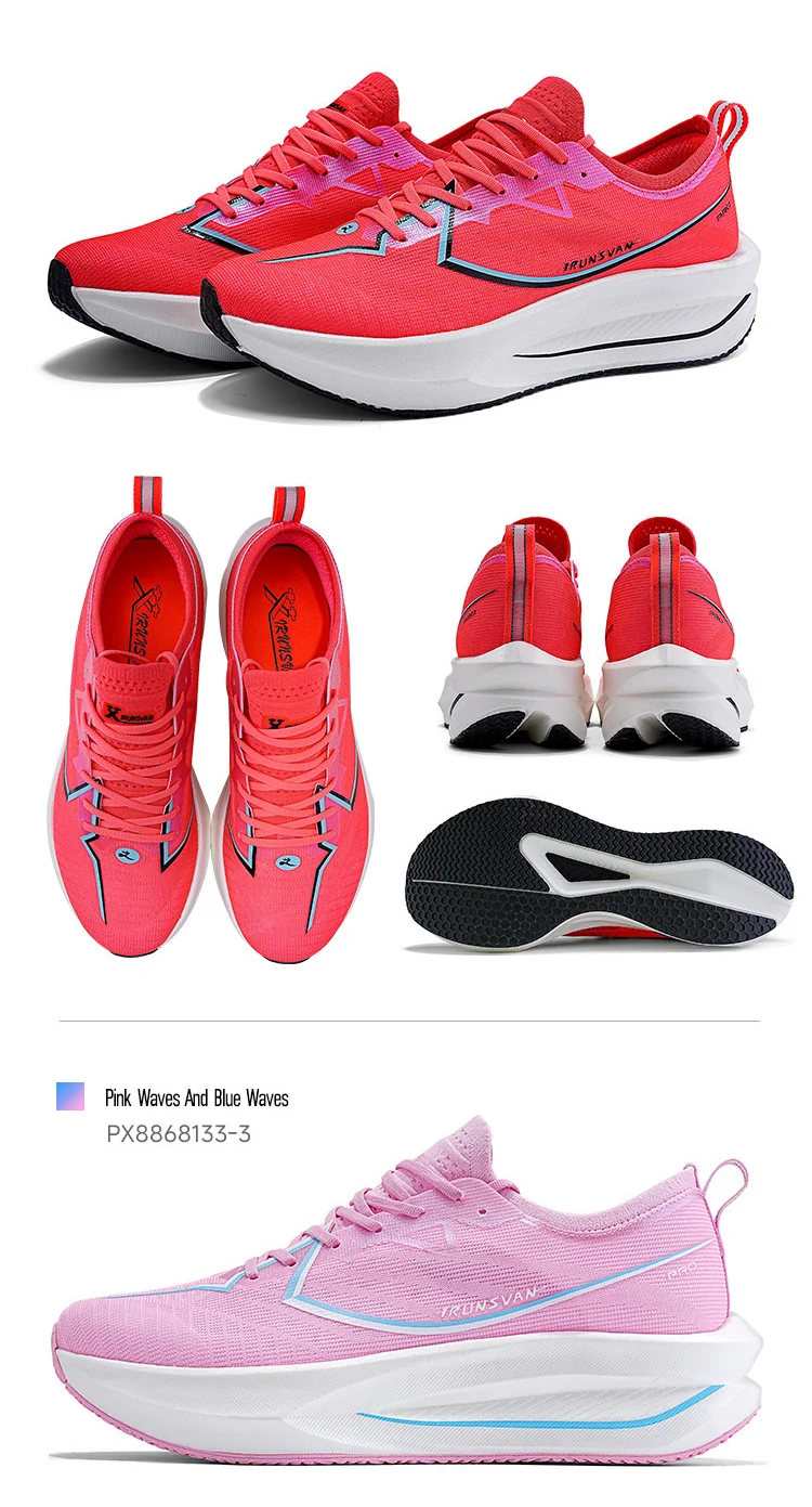IRUNSVAN Rapid 5.0 Prro Marathon Running Shoes Carbon Plate Breathable Shock Absorbent Outdoor Sports Shoes Men's Shoes