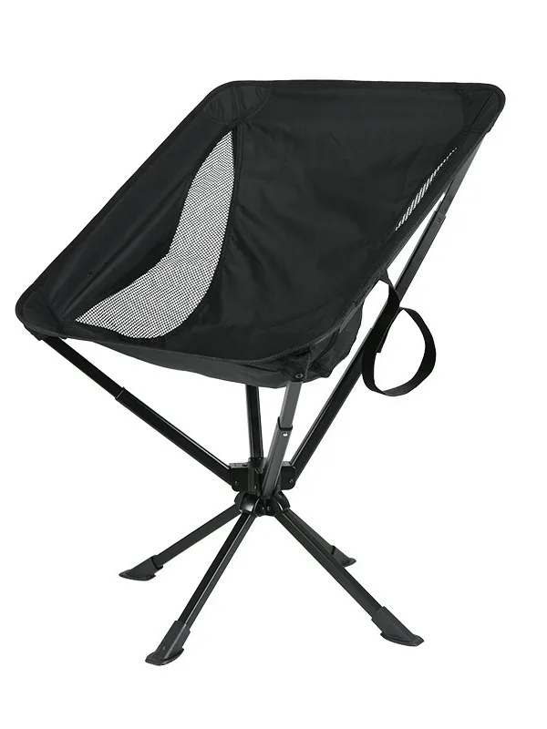 

Folding Camping Chair Backpacking Portable Lightweight Beach Fishing Swivel Chair with Carry Bag for Outdoor Picnic Hiking