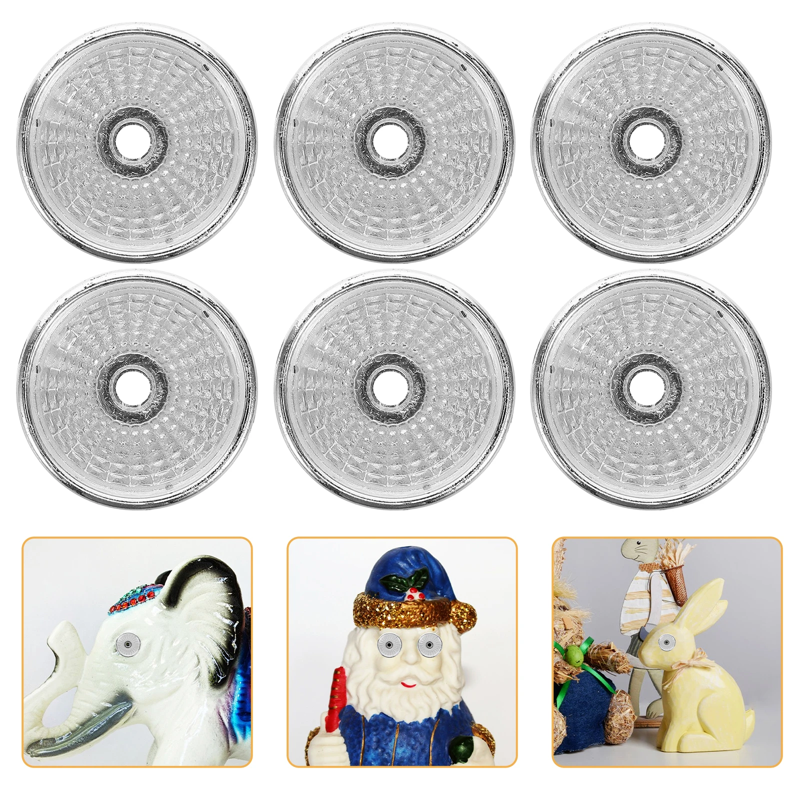 100 ชิ้นส่องสว่างสัตว์ตกแต่ง DIY เปลี่ยนสปอตไลท์โคมไฟตกแต่งขนาดเล็ก