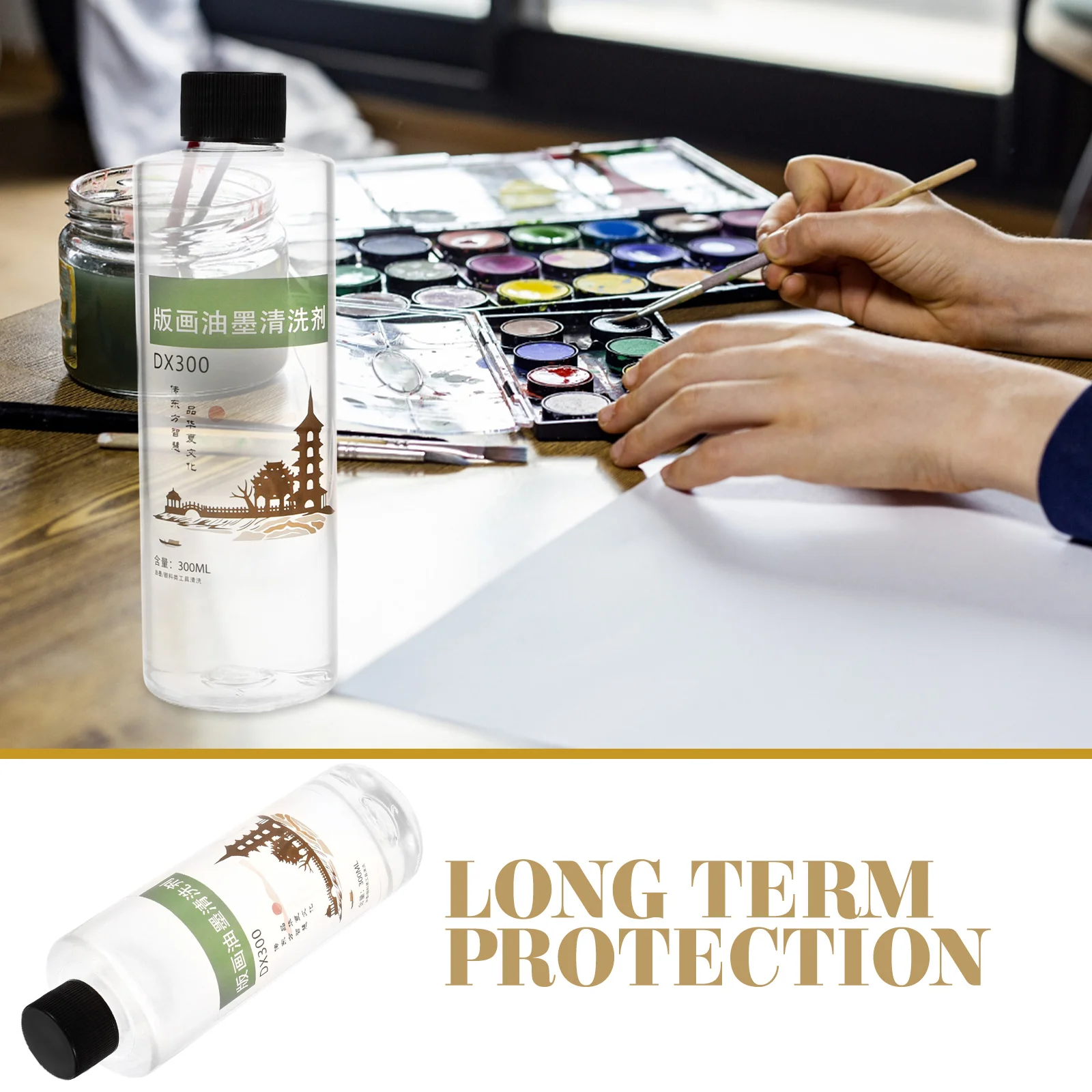 

Ink Cleaner Useful Paint Supply Painting Supplies Cleaning Agent Portable Multi Purpose