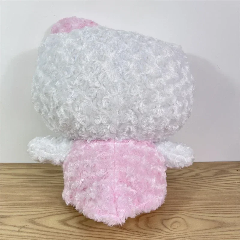 47 cm Cartoon Hallo Kitty Katze Rose Gefüllte Weiche Plüsch Spielzeug Nette Anime Puppe Schlaf wurf kissen Kind Geburtstag Weihnachten geschenke