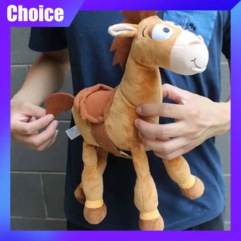 25cm Disney Toy Story Woody's friend bulletey Cartoon Plush Toy Stuffed Animals Kawaii Cute Little Horse peluche Doll Kid Gift