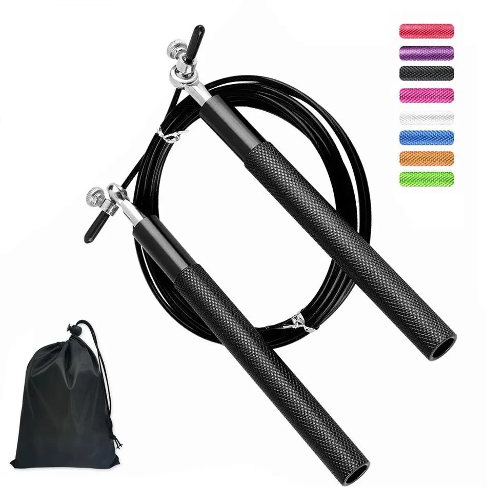 

WOSWEIR Crossfit Jump Rope Professional Speed Bearing Skipping for Fitness Workout Training Equipement MMA Boxing Home Exercise