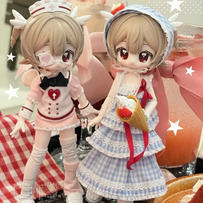 

In Stock Genuine Unveiled Door Little Key Artbook Series 1/12 Bjd Mjd Blind Box Anime Figurine Articulated Doll Ornament Gifts