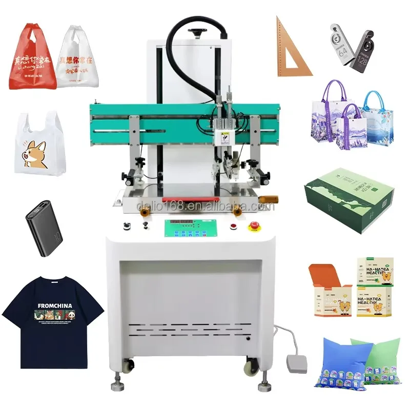 

Прямые поставки с завода: станок для шелкографии с плоской высокой платформой, алюминиевый корпус, управление NC