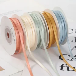 3mm Silk Ribbon Double-sided Satin Tape 0.3 Color Weave Tape Bouquet Bow Diy Handmade Gift Baking Packaging