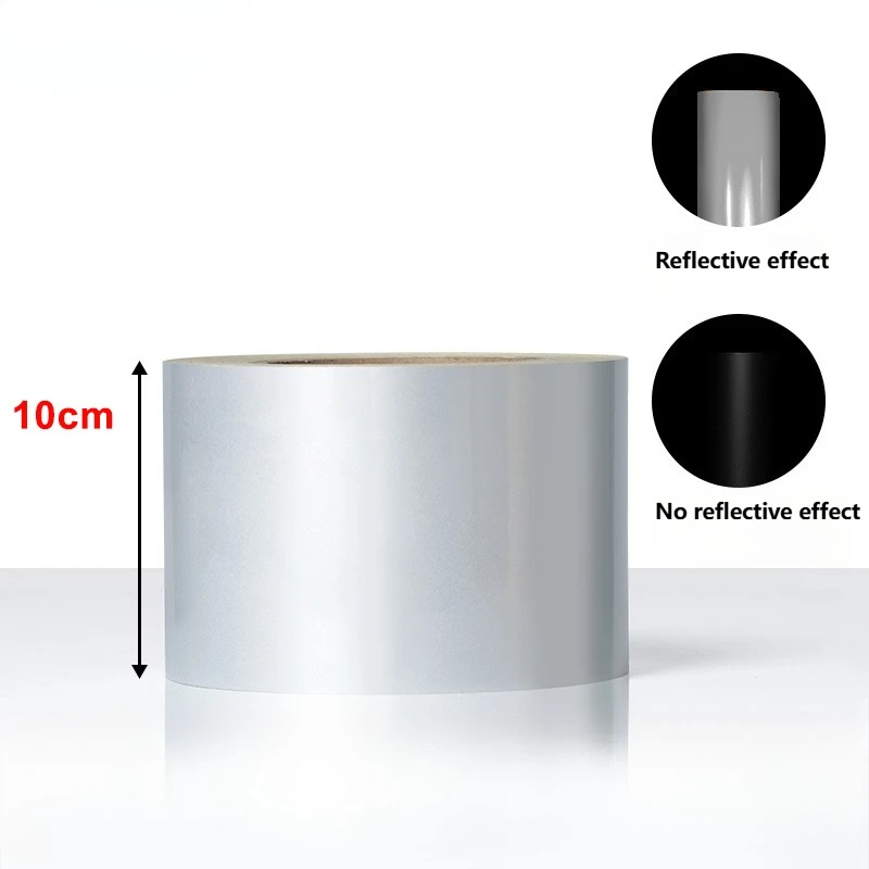 Reflective Tape Reflective Material Safety Warning Reflective Strip Safety Warning Sticker Car Truck Strip Film Car Decoration