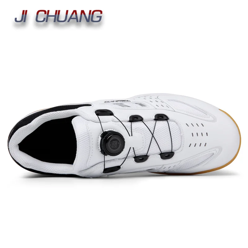 Summer Men Breathable Badminton Shoes Professional Badminton Sneakers Luxury Tennis Shoes Light Weight Volleyball Sneakers Male