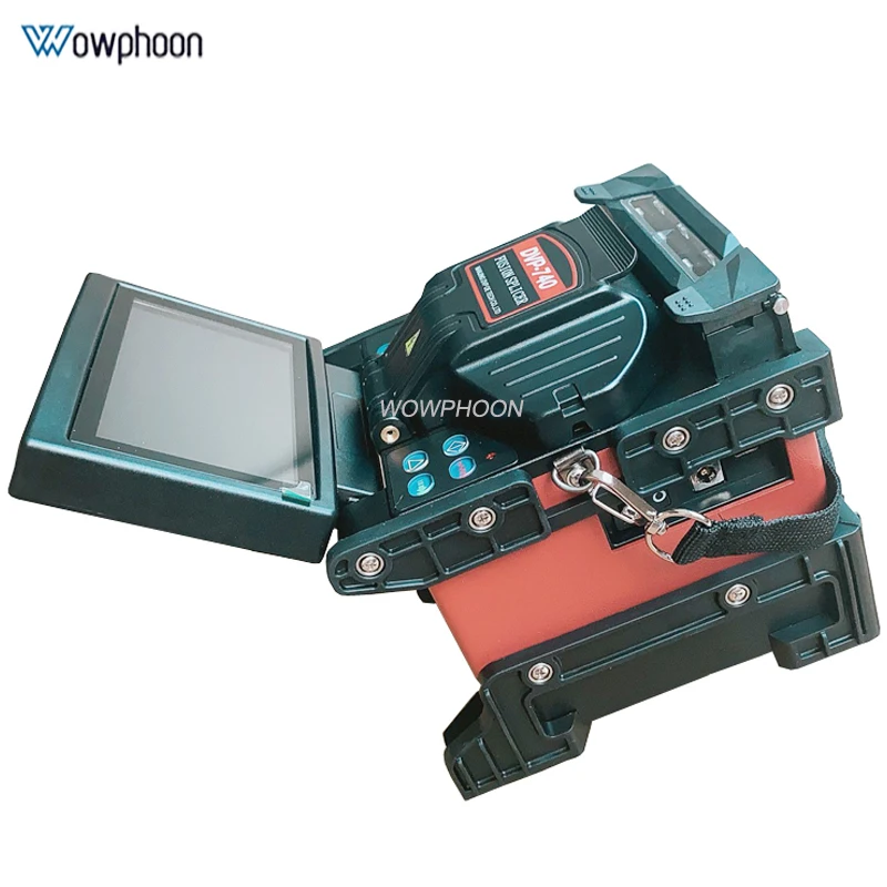 Best Price Fiber Optic Fusion Splicer DVP-740 Fiber Splicing Machine English menu Free Shipping Customized