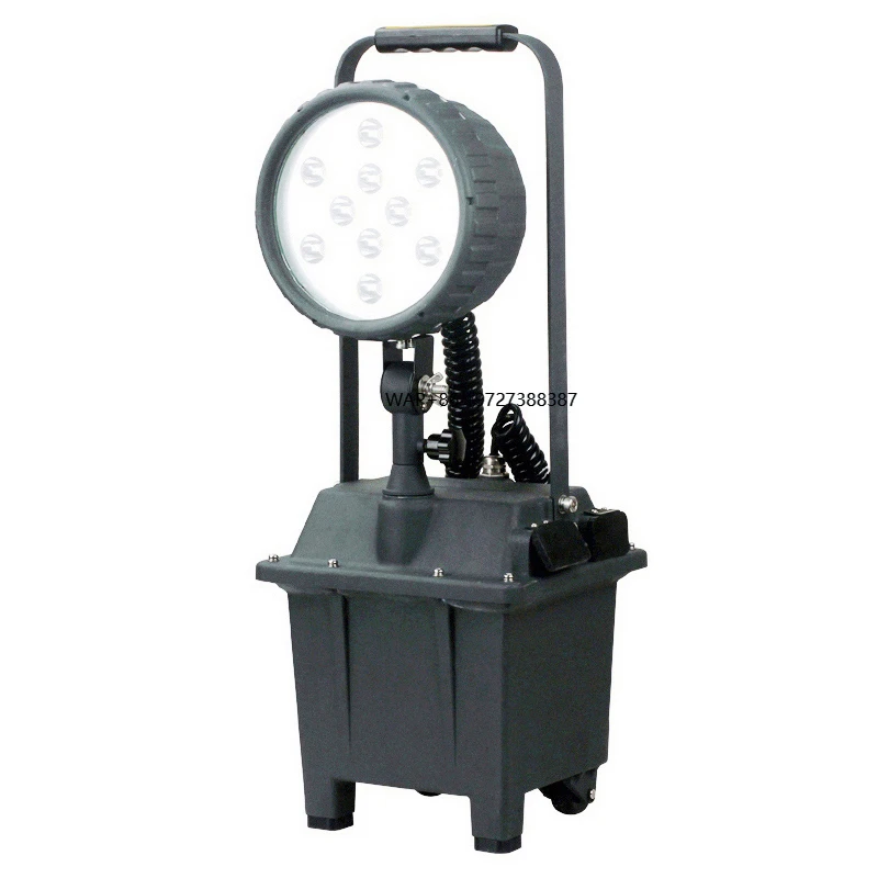 Rechargeable Working Lamp 30W IP65 DC24V Explosion-Proof Mobile Working Outdoor Light Adjustable Portable Explosion Proof Led