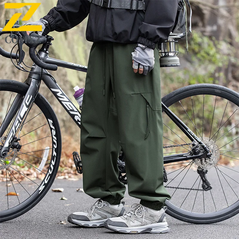 2025 Men's Cargo Pants Water Repellent Soft Trousers Autumn New Outdoor Trail Ready Comfort Utility Essential Lightweight Pants