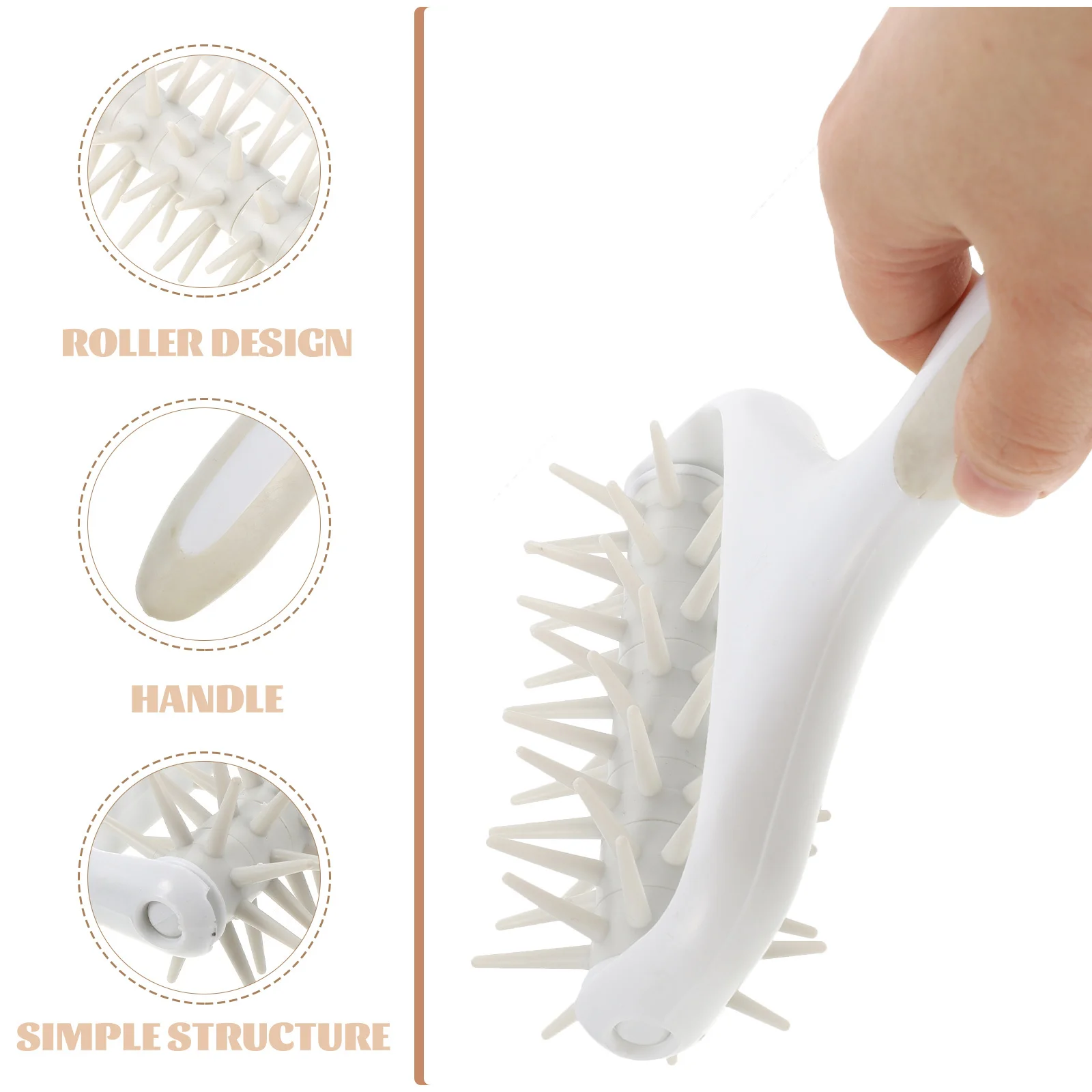 بيتزا عجينة دوكر إبرة الأسطوانة تصميم سطح أملس سهلة التنظيف للبيتزا المعجنات تارت قشرة الخبز أداة المطبخ الطبخ #4