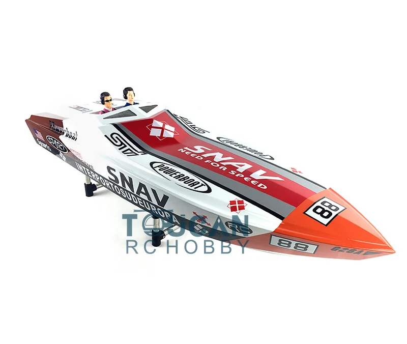 DTRC G26A2 26CC Prepainted Gasoline Racing KIT RC Boat Hull Only for Advanced Player Speedboat Boy Toys TH02678-SMT7