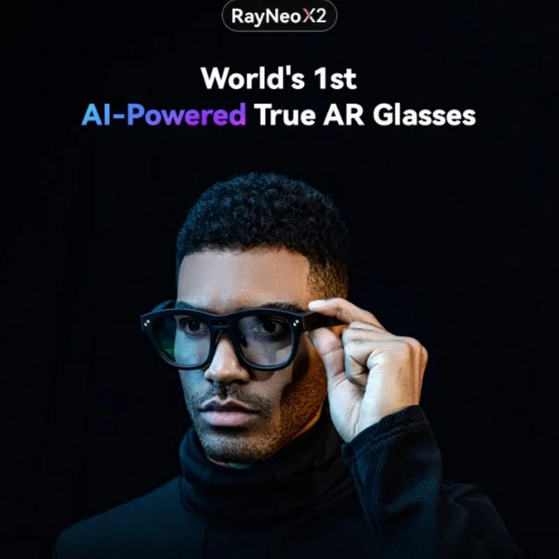 TCL RayNeo X2 World's 1st AI-Powered True Augmented Reality Glasses Micro-LED Display Smart Translator Glasses gafas con cámara