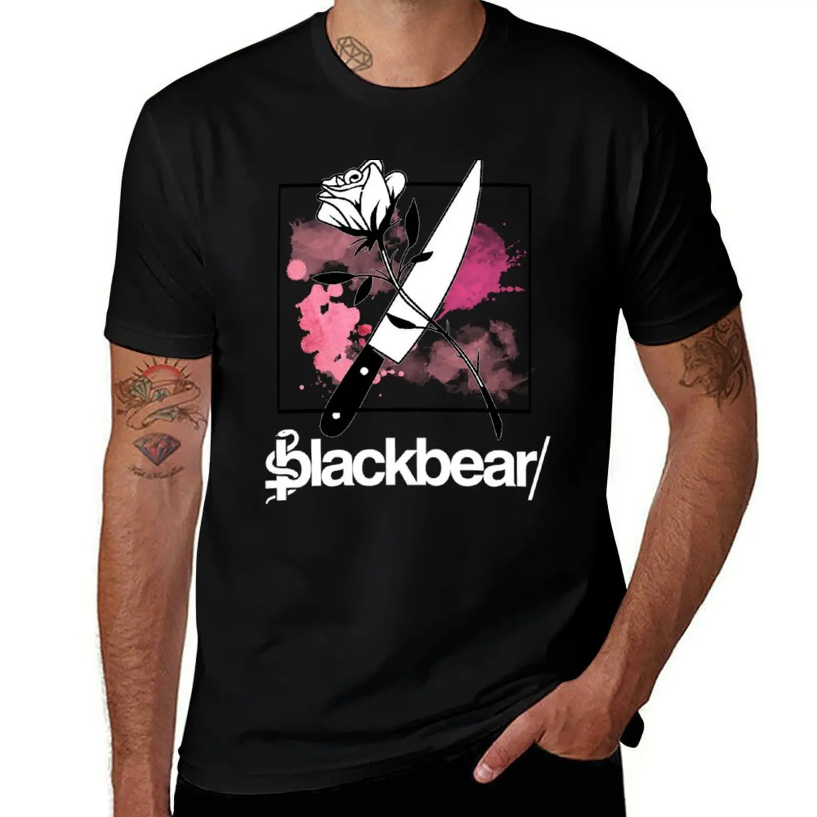 

dark humor Blackbear shirts prints - funny Rose tshirt and Knife t t T-Shirt with shirts T-Shirt