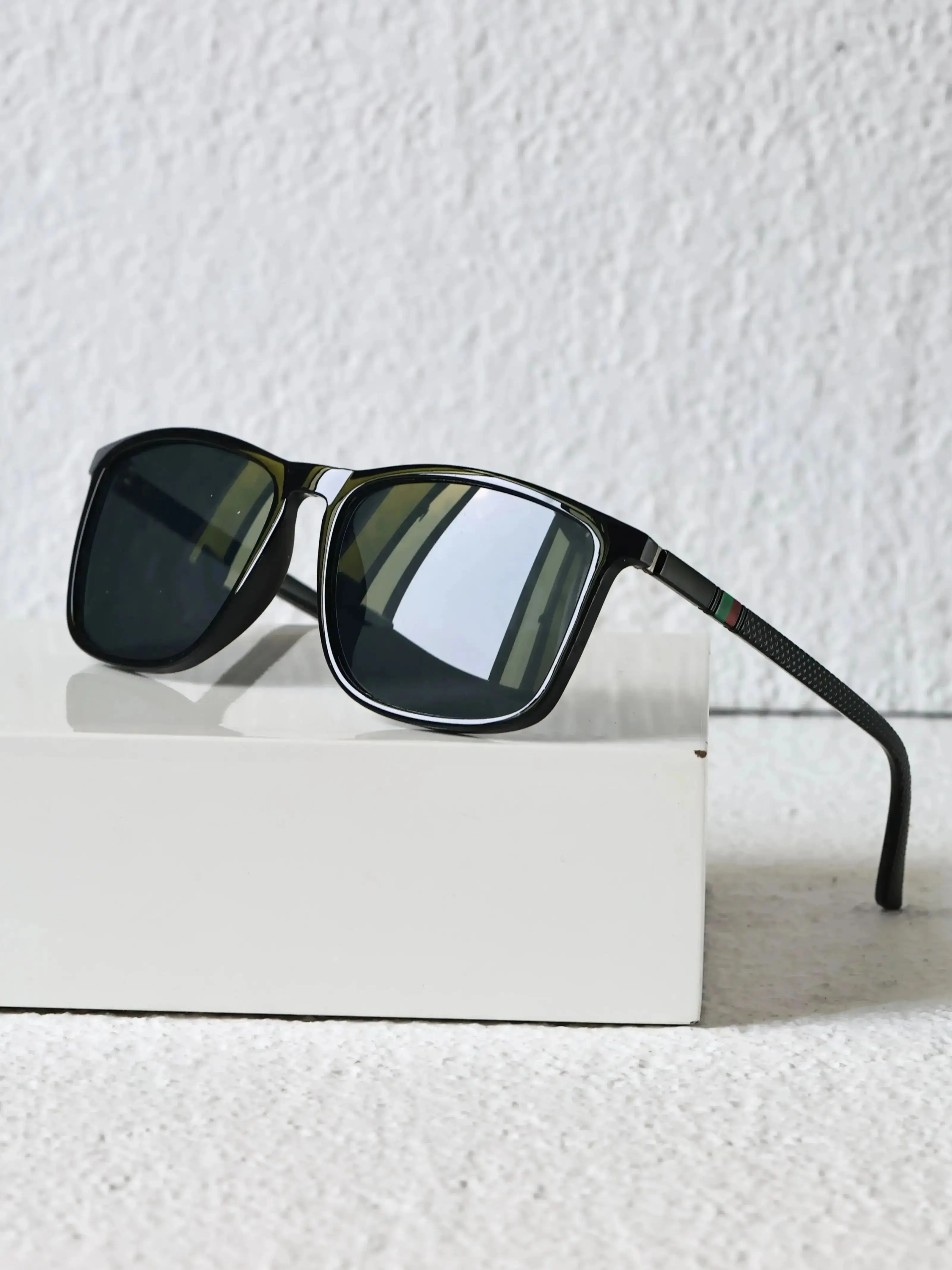 AliExpress Hindfield 3pcs Luxury Square Vintage Cycling Sunglasses Men Women Fashion Travel Driving Fishing Sun Glasses Male Eyewear