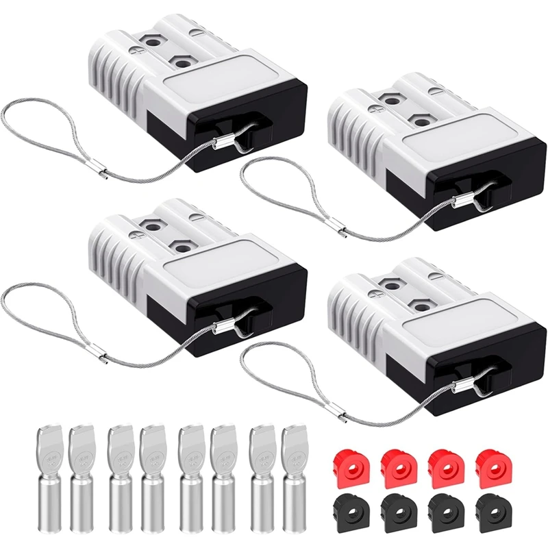 

NEW_Anderson Connector, подключение аккумулятора 1/0AWG с твердой крышкой, серый