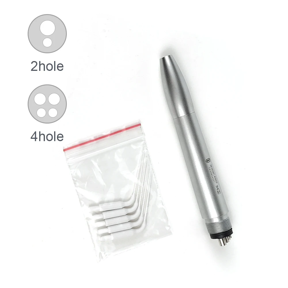 Dental Ultrasonic Irrigator Endodontium Root Canal Tool Ultrasonic Endo Activator With 5 Tips Tooth Cleaner 2/4 Holes