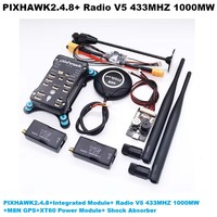 Pixhawk PX4 PIX 2.4.8 32 Bit Flight Controller Autopilot with 4G SD Safety Switch Buzzer PPM I2C RGB  RC Quadcopter Ardupilot