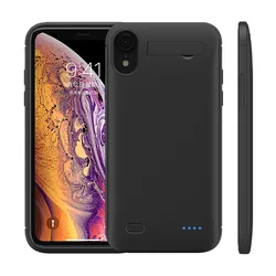 Ultra cienkie etui z ładowarką do iPhone'a 6 6S 7 8 Plus Etui z baterią do iPhone'a X XS Max XR SE 2020 Etui z funkcją ładowania Power Bank