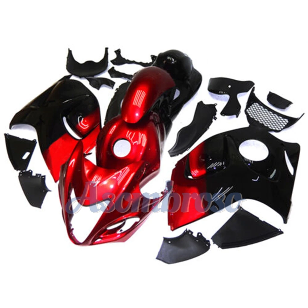 Motorcycle Rebuild Fairing Kit for Suzuki GSX1300R 2008-2020 GSXR1300 2019 GSX-1300R Hayabusa gloss red Bodywork