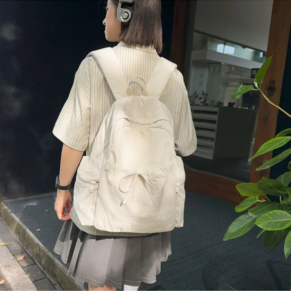 حقيبة ظهر مدرسية جديدة مقاومة للماء للأطفال بسعة كبيرة من النايلون حقيبة المدرسة الابتدائية خفيفة الوزن حقائب كتب مستلزمات التعلم #4