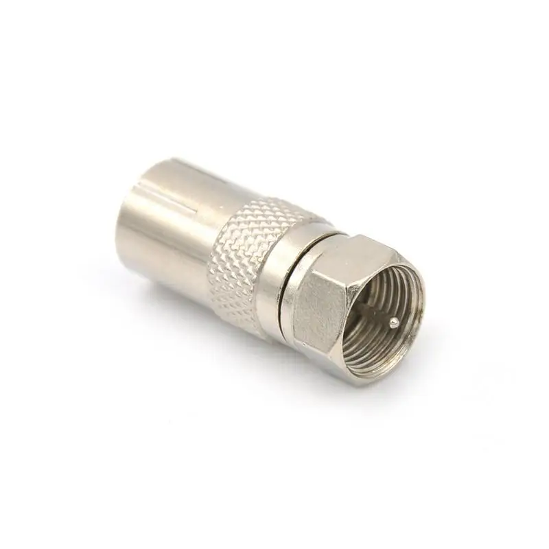 1Pc F Type Male Plug Coax Rf Antenne Plug Vrouwelijke Kabel Tv Antenne Adapter Connector F Connector Tv coaxiale Plug Jumper 50 Ohm