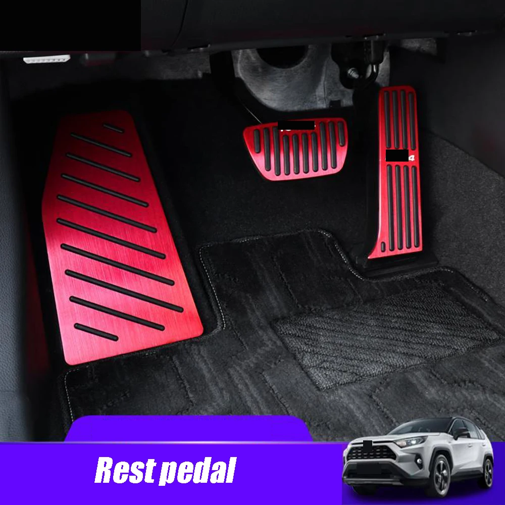 Automobile Accelerator Pedal Brake Non-slip Car Brake Pedal Cover For Toyota RAV4 RAV 4 XA50 2020 2021 2022 2023 Accessories