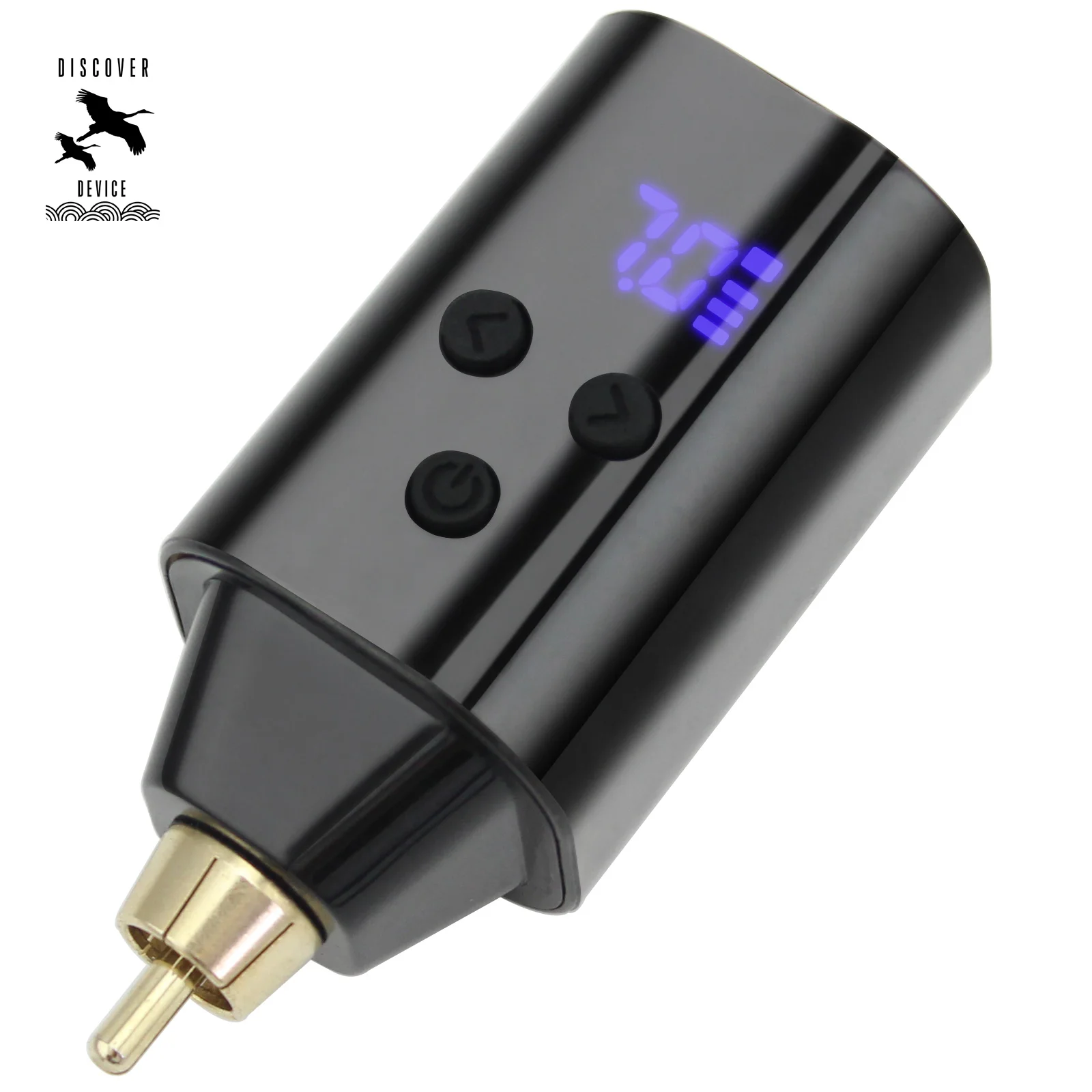 

DISCOVER Wireless Tattoo Battery RCA Power Supply Lightweight LCD Display Screen for Tattoo Pen Machine