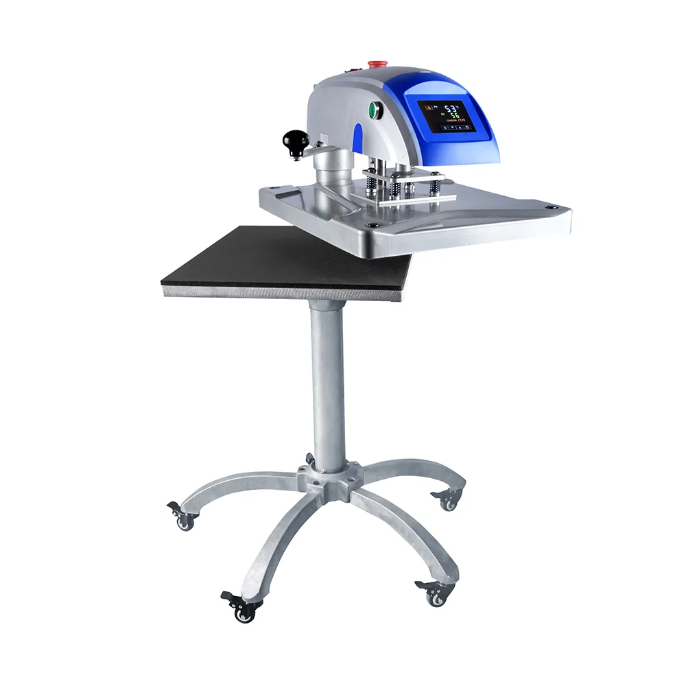 

40x50 Пресс-качество, распашная электрическая футболка с сублимационной печатью, термопереносная пресс-машина с подставкой