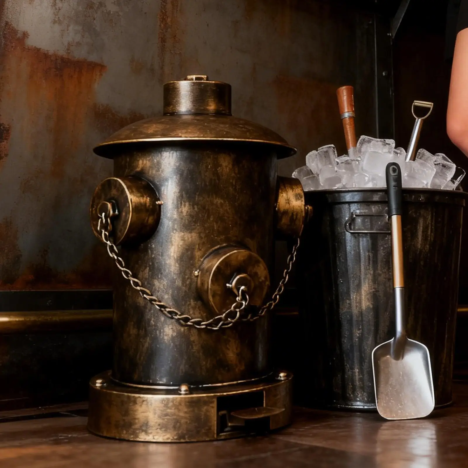 

Trash Can With Lid Large Capacity Fire Hydrant Design Dustbins With Pedal Trash Bin With Lid For Outdoor Car Office Home Bedroom