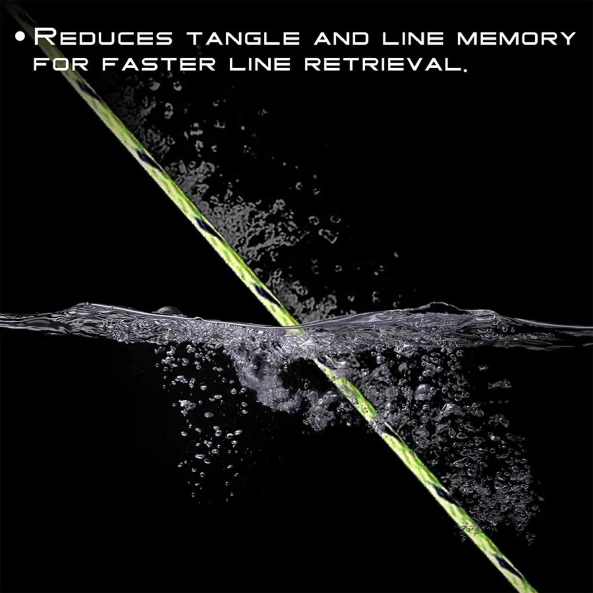 Línea de pesca trenzada, superlínea de alta sensibilidad y resistencia a la abrasión, sin estiramiento, sin decoloración de Color, alambre trenzado, línea súper PE