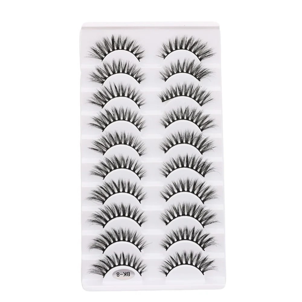 

Full Strip False Eyelashes Natural Long Handmade Fake Eyelash Volume Cruelty-free Eye Makeup Tools Eye Lash Extension