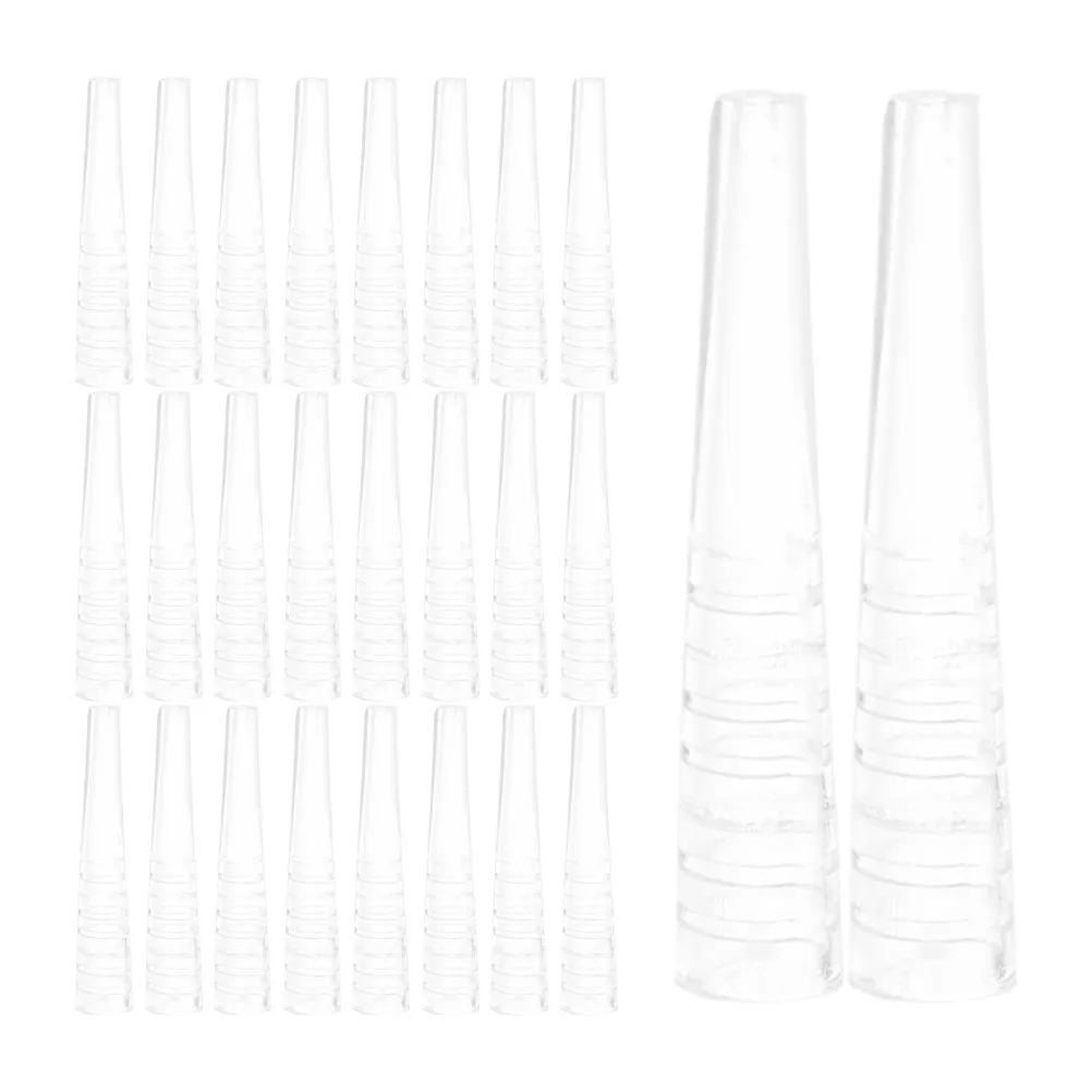

60pcs Tweezers Protector Eyelash Grafting Silicone Covers Protective Cap For Lash Eyelash Tweezers Protector Tools Cases