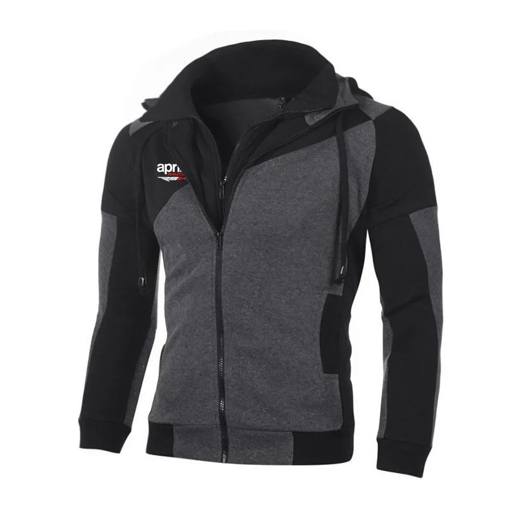 Aprilia Racing RSV4 2023 uomo New Harajuku felpa primavera autunno felpa con cappuccio in cotone con cerniera giacca abbigliamento maschile