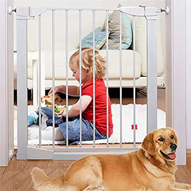 أداة احترافية لبوابة قضيب المغزل الملولبة، مجموعة قطع غيار قضيب المغزل للحيوانات الأليفة والكلاب، بوابات أمان مثبتة على الضغط - براغي