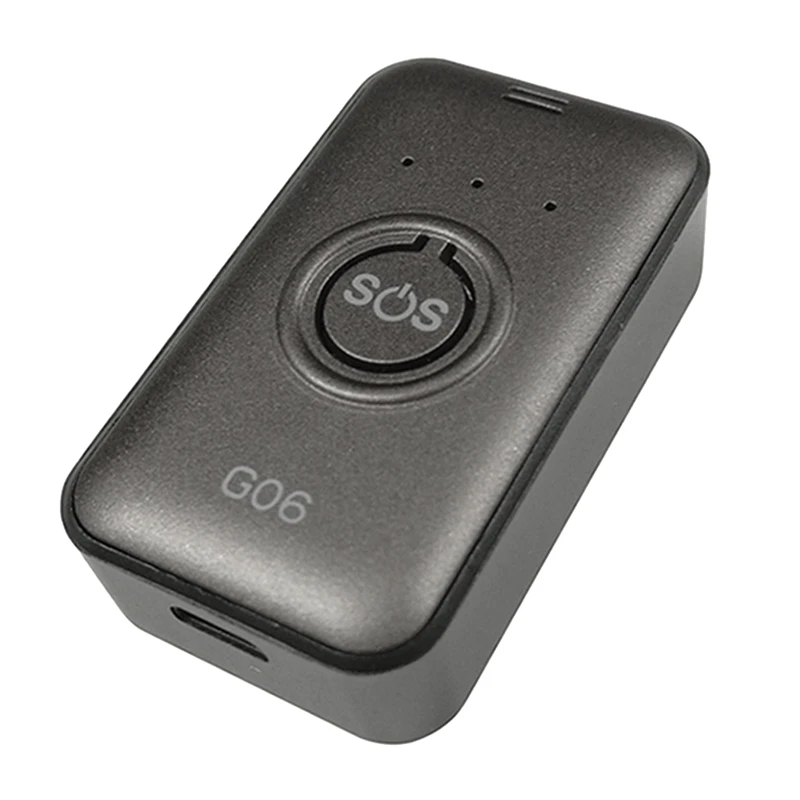 Rastreador Personal Micro GPS para niños y ancianos, localizador de seguimiento Web en tiempo Real, llamadas SOS, aplicación G06