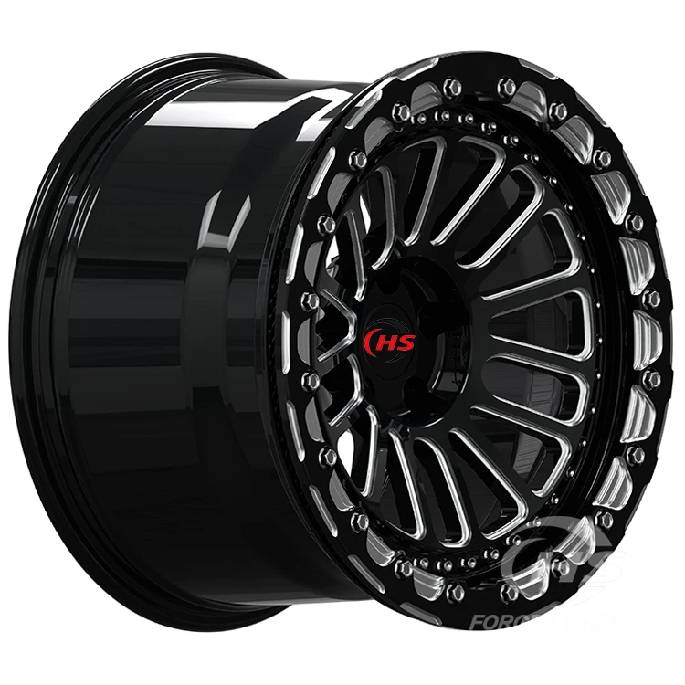 

Custom Beadlock 17 18Inch 5*112 5*114.3 Forged Aluminum Drag Racing Wheels Rims for Nissan R35 GT-R for BMW Huracan