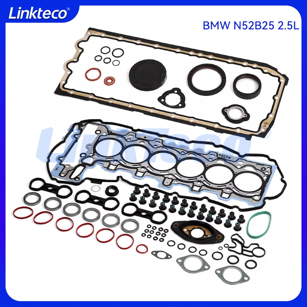 

Engine Cylinder Head Full gasket set For 08-18 2.5 3.0 T L BMW N52B25 N52B30 N53B30 N54 N55B30 135i X1 X3 X4 X5 X6 2.5L 3.0L