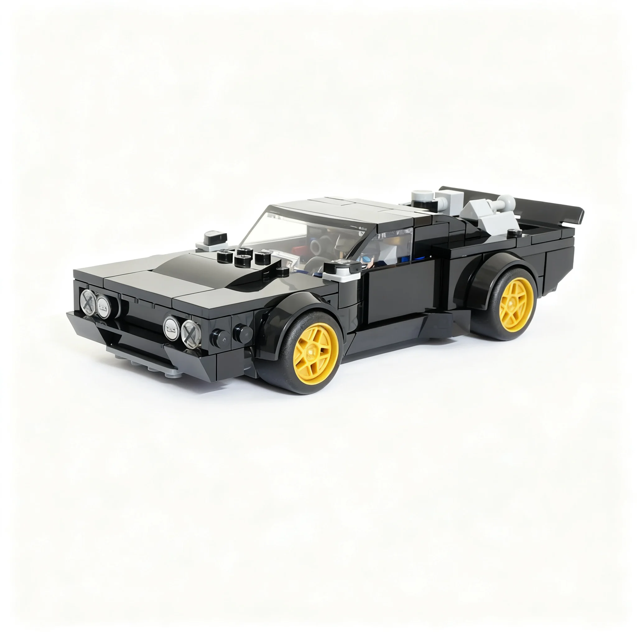 303pcs MOC Dom's Ice Charger city Champions Model Building Blocks Christmas Gift Toy Creative Craft Education Assemble Accent