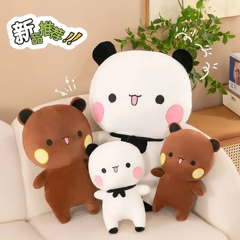 Cute Bubu And Dudu Panda Plush Toys Lovely Panda Yier Dolls Soft Pillows Gifts Collection Kawaii Ornament Plush Big Doll Toy
