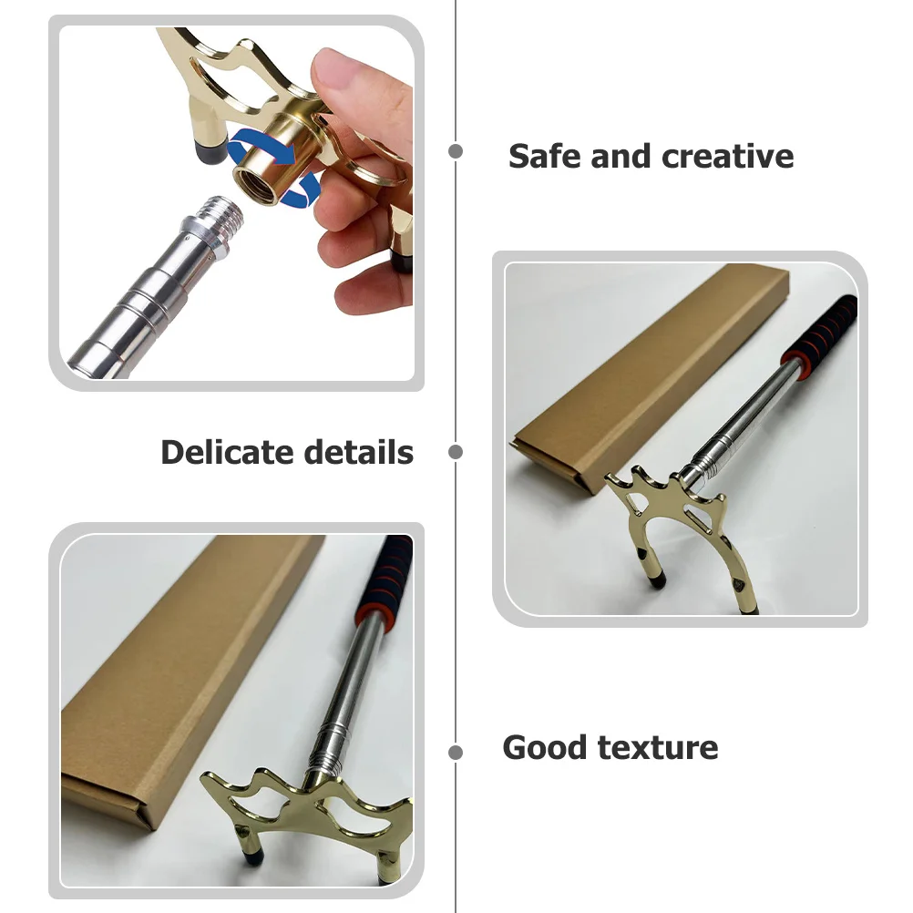 

Reusable Telescopic Billiard Cue Bridge Stainless Steel Snooker Bridge Pool Stick Holder Adjustable Pool Table Supplies