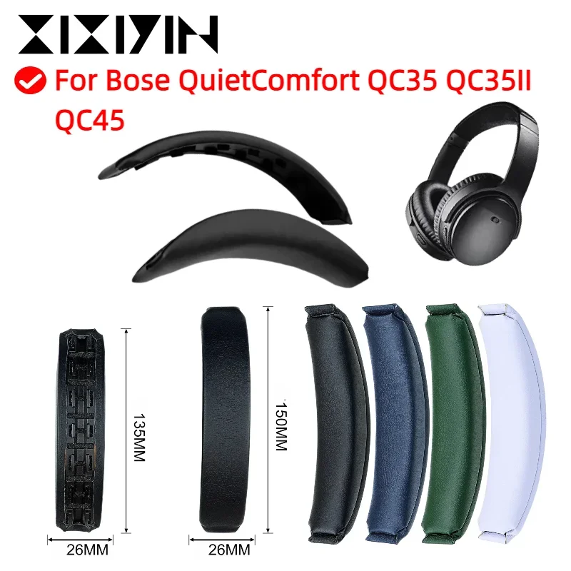 Faixa de cabeça de atualização de substituição compatível com Bose QuietComfort QC35 QC35II QC45 Capa protetora de faixa de fone de ouvido