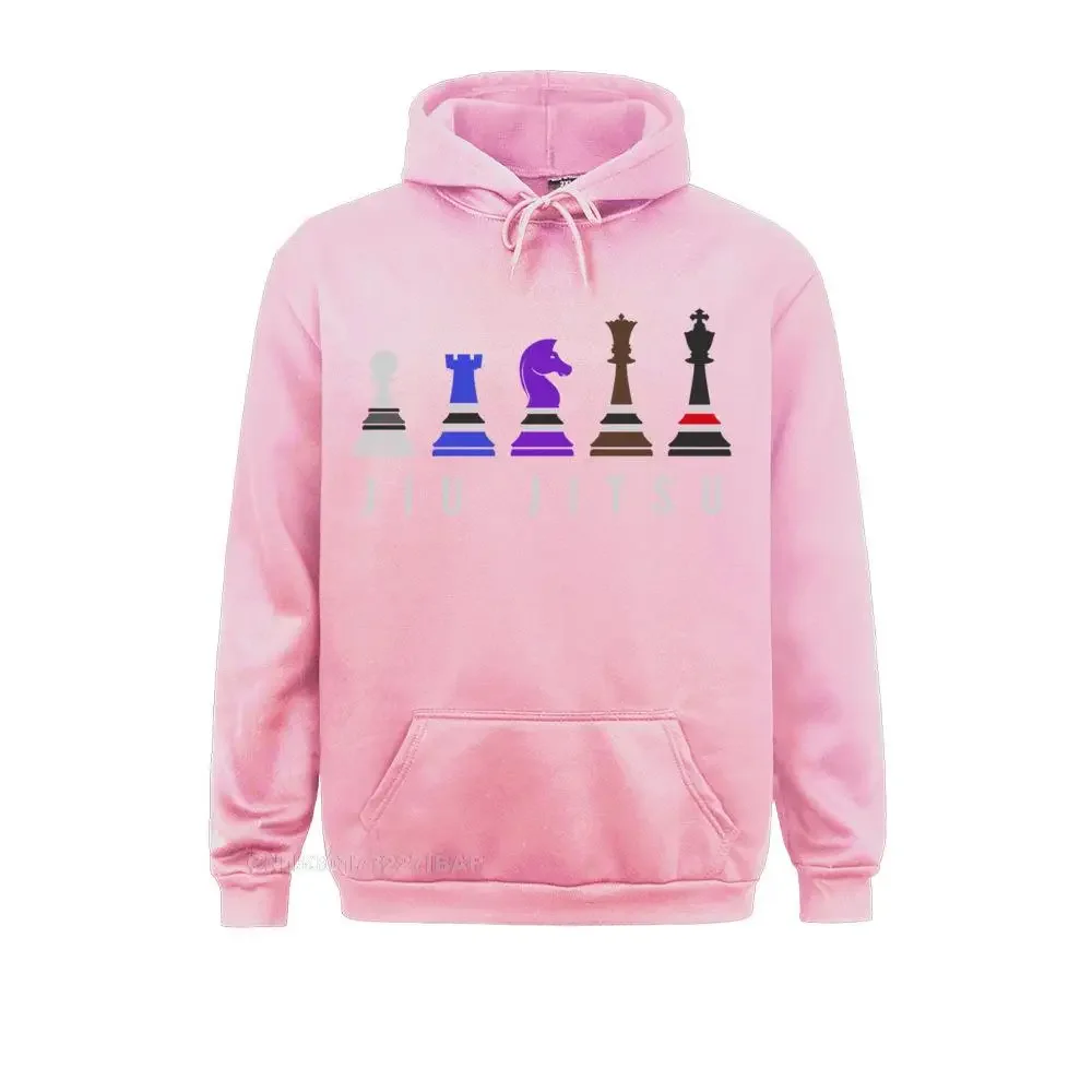 Jiu Jitsu Training Hoodie for Chess Gift for BJJ with Text Hoodies Designer High Street Men's Sweatshirts Personalized Hoods